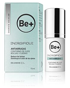 BE+ ENERGIFIQUE ANTIARRUGAS CONTORNO DE OJOS BOLSAS Y OJERAS 1 ENVASE 15 ML