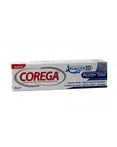 COREGA ACCION TOTAL CREMA FIJADORA ADHESIVO PROTESIS DENTAL 40 G