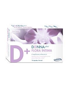 DONNA PLUS+ FLORA INTIMA  14 CAPSULAS