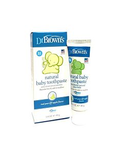 PASTA DENTAL INFANTIL NATURAL BEBE DR BROWN 1 ENVASE 40 G