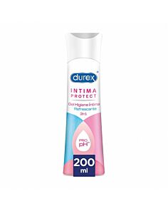 DUREX INTIMA PROTECT GEL HIGIENE INTIMA REFRESCANTE  1 ENVASE 200 ML