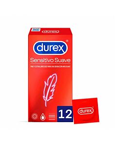 DUREX SENSITIVO SUAVE PRESERVATIVOS 12 UNIDADES