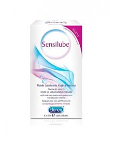 DUREX SENSILUBE LUBRICANTE VAGINAL FLUIDO 6 APLICADORES 5 ML