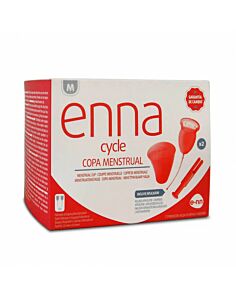 ENNA CYCLE COPA MENSTRUAL  1 UNIDAD TALLA M CON APLICADOR