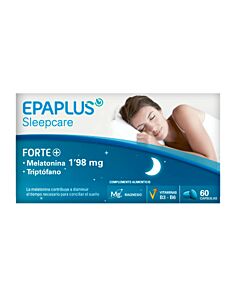 EPAPLUS MELATONINA FORTE+ C/ TRIPTOFANO  1,98 MG 60 CAPSULAS