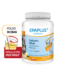 EPAPLUS COLAGENO + SILICIO + HIALURONICO + MAGNESIO POLVO 1 ENVASE 326,86 G SABOR VAINILLA