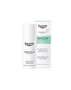 EUCERIN DERMOPURE OIL CONTROL FLUIDO FACIAL HIDRATANTE MATIFICANTE 1 ENVASE 50 ML