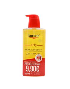 OLEOGEL DE DUCHA EUCERIN PIEL SENSIBLE PH-5 1 ENVASE 400 ML