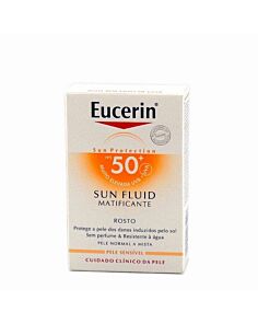 EUCERIN SUN PROTECTION 50+ FLUID ROSTRO MATT  50 ML