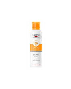 EUCERIN SUN PROTECTION 50 SPRAY TRANSPARENTE DRY TOUCH SENSITIVE PROTECT 1 ENVASE 200 ML