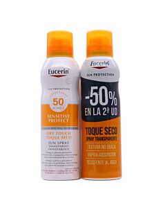 EUCERIN DUPLO SUN PROTECTION 50 SPRAY TRANSPARENTE