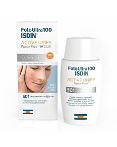 FOTOULTRA 100ISDIN ACTIVE UNIFY FUSION FLUID  1 ENVASE 50 ML