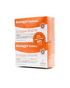GESTAGYN EMBARAZO  2 ENVASES 30 CAPSULAS PACK DUO