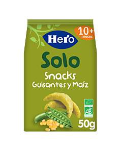 HERO SOLO SNACK DE GUISANTES  1 ENVASE 50 G