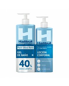 HALIBUT CUIDATOPIC GEL DE BAÑO 500 ML + LOCION 400 ML