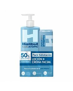 HALIBUT CUIDATOPIC PACK LOCION + CREMA FACIAL