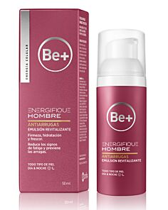 BE+ ENERGIFIQUE HOMBRE ANTIARRUGAS EMULSION REVITALIZANTE  1 ENVASE 50 ML