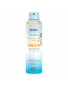 FOTOPROTECTOR ISDIN SPF 50 PEDIATRICS SPRAY TRANSPARENT WET SKIN  1 ENVASE 250 ML