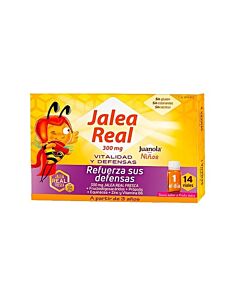 JUANOLA JALEA REAL NIÑOS VITALIDAD Y DEFENSAS FORMATO AHORRO 14 + 14 VIALES