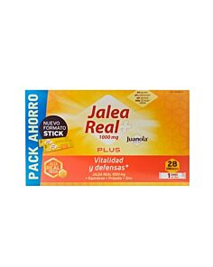 JUANOLA JALEA REAL PLUS  28 SOBRES 10 ML