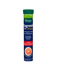 KNEIPP MAGNESIO 375 ENERGY  15 COMPRIMIDOS EFERVESCENTES SABOR NARANJA SANGUINA