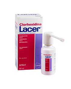 LACER COLUTORIO CLORHEXIDINA SPRAY  1 ENVASE 40 ML