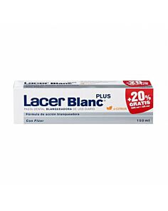 LACERBLANC PLUS BLANQUEADORA USO DIARIO PASTA DENTAL 1 ENVASE 125 ML SABOR D- CITRUS