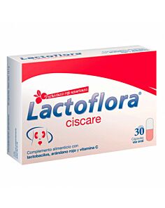 LACTOFLORA CISCARE  30 CAPSULAS