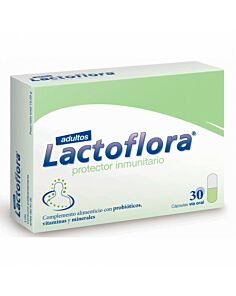 LACTOFLORA PROTECTOR INMUNITARIO  30 CAPSULAS