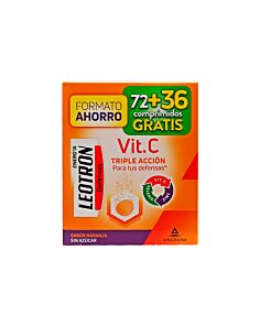 LEOTRON VIT FORMATO AHORRO C 72 + 36 GRATIS