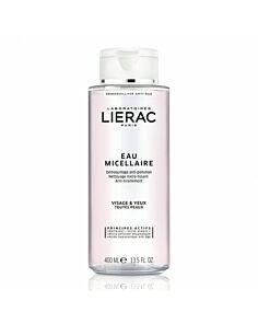 LIERAC AGUA MICELAR DESMAQUILLANTE ANTIEDAD 400 ML