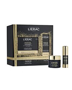 LIERAC COFRE PREMIUM CREMA VOLUPTUOSA 50 ML + CONTORNO DE OJOS 15 ML