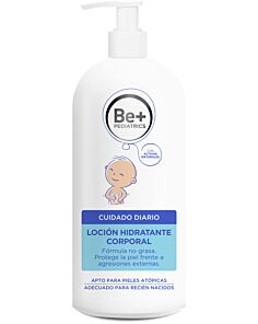 BE+ PEDIATRICS LOCION HIDRATANTE CORPORAL  1 ENVASE 500 ML