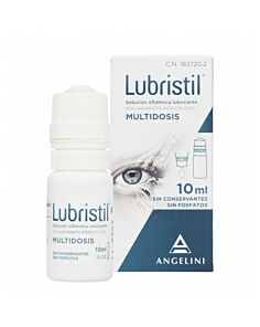 LUBRISTIL SOLUCION OFTALMICA LUBRICANTE  1 ENVASE MULTIDOSIS 10 ML