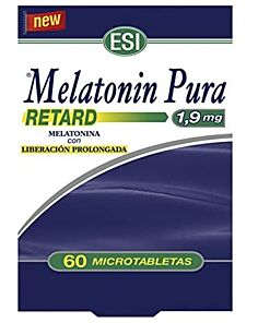 MELATONIN RETARD TAB ESI 1,90 MG 60 TABLETAS