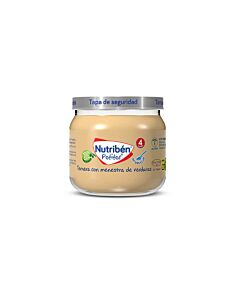 NUTRIBEN POTITO INICIO A LA CARNE TERNERA CON MENESTRA DE VERDURAS 1 ENVASE 120 G