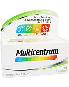 MULTICENTRUM  90 COMPRIMIDOS