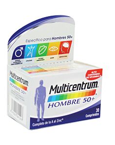 MULTICENTRUM HOMBRE 50+  30 COMPRIMIDOS