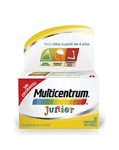 MULTICENTRUM JUNIOR  30 COMPRIMIDOS