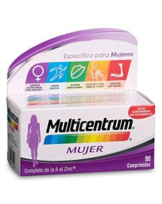 MULTICENTRUM MUJER  90 COMPRIMIDOS