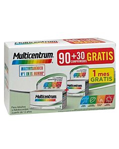 MULTICENTRUM  90 + 30 COMPRIMIDOS PACK PROMOCIONAL