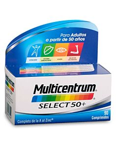 MULTICENTRUM SELECT 50+  90 COMPRIMIDOS