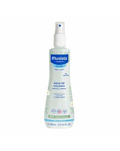 MUSTELA AGUA DE COLONIA SIN ALCOHOL  1 ENVASE 200 ML