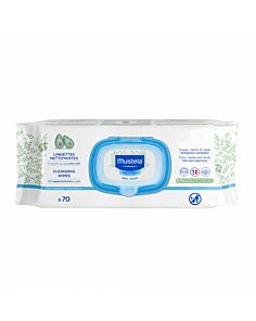 MUSTELA 70 TOALLITAS LIMPIADORAS CON PERFUME