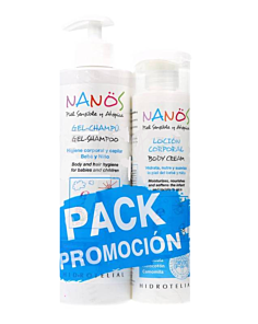 NANOS GEL CHAMPU 500 ML +  LOCION CORPORAL 250ML 