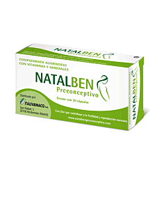 NATALBEN PRECONCEPTIVO  30 CAPSULAS