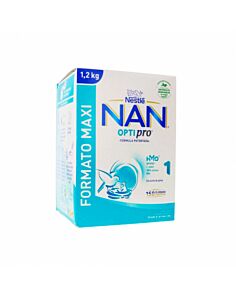 NAN OPTIPRO 1 LECHE LACTANTES  2 ENVASES 600 G PACK AHORRO