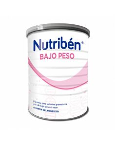 NUTRIBEN LECHE RECIEN NACIDO BAJO PESO  1 ENVASE 400 G