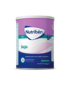 NUTRIBEN SOJA  1 BOTE 400 G SABOR NEUTRO