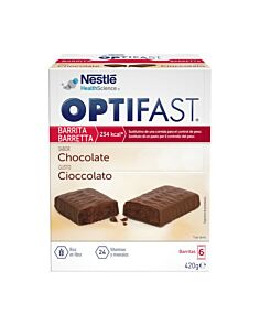 OPTIFAST  6 BARRITAS 70 G SABOR CHOCOLATE